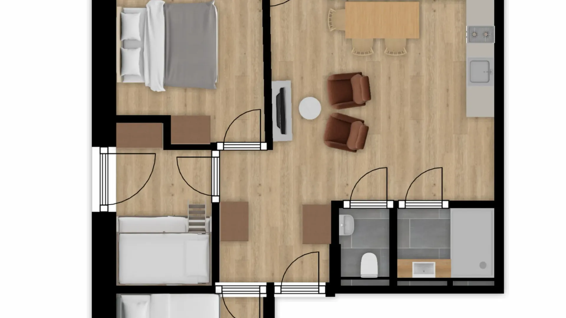 Půdorys třípokojového apartmánu Hinterstoder s3tr5yxne85mr97g2xta3ich-floor-plan-hinterstoder-almsee.webp