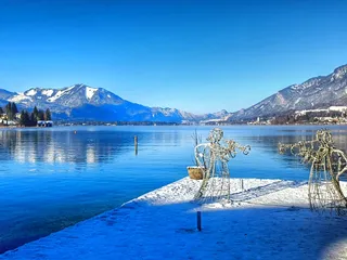 Předvánoční Hallstatt s dětmi